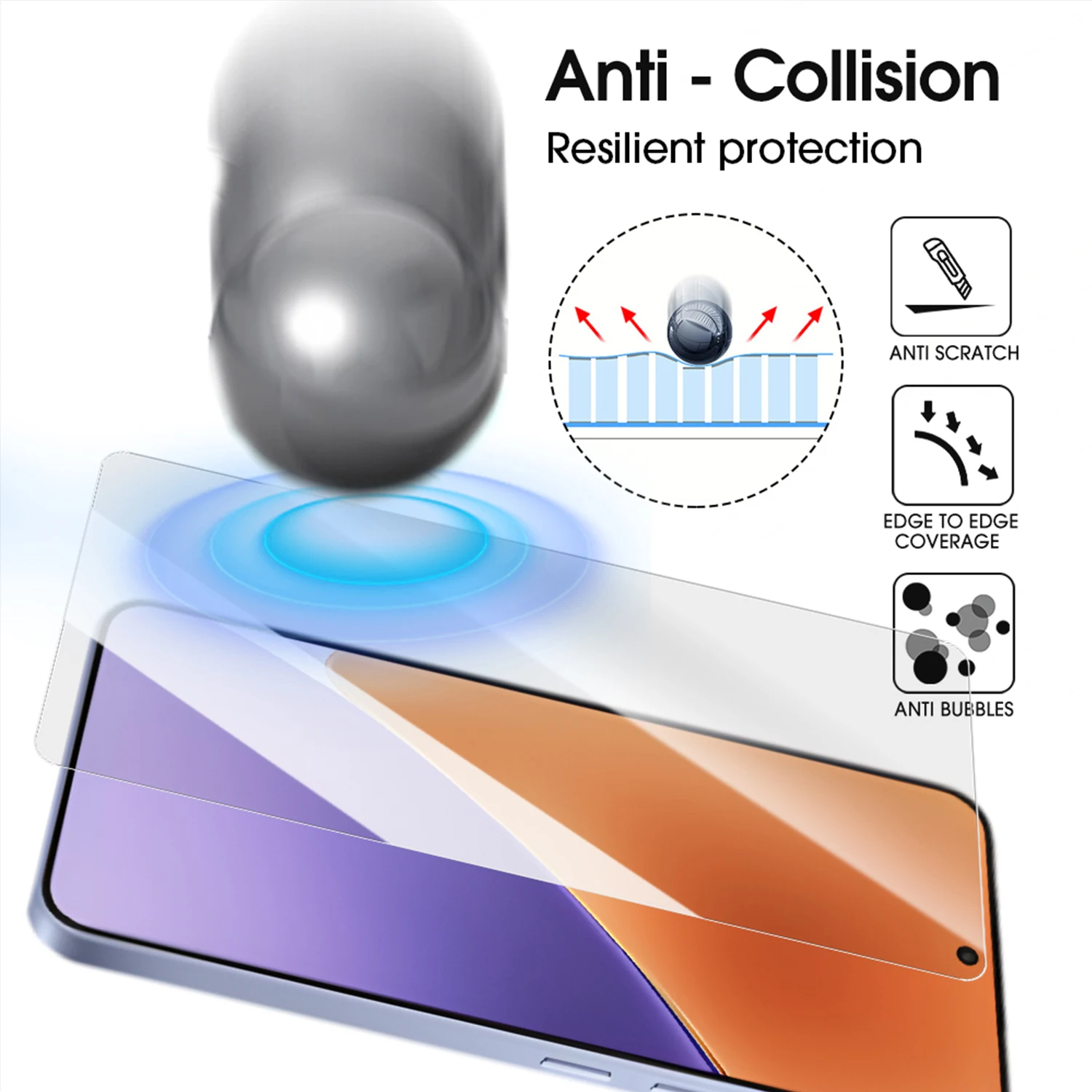 1-4 Uds vidrio templado Ultra transparente para Xiaomi Mi 15 Protector de pantalla películas protectoras de vidrio resistentes a los arañazos para Xiaomi 15 - imagen 4