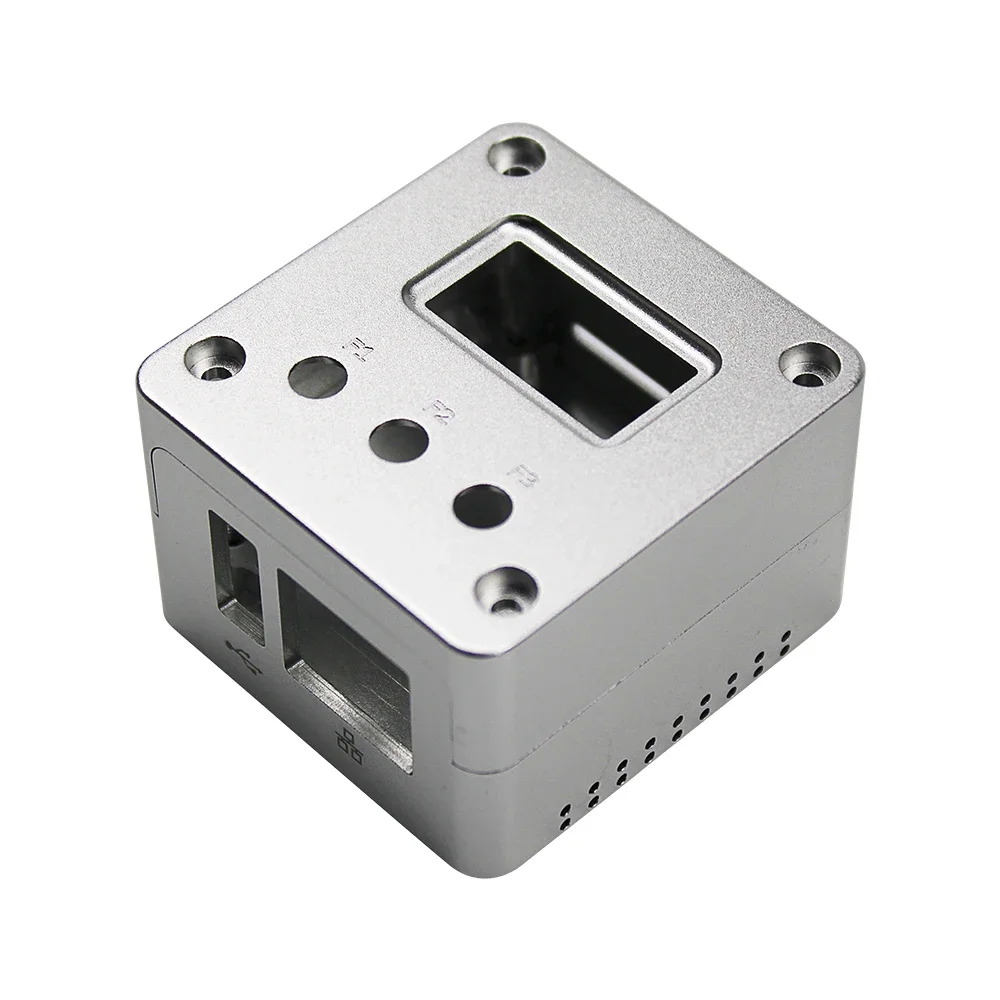 Kit de iniciación completo, compatible con NanoPi NEO/NEO2, carcasa de aluminio totalmente metálica, con pantalla OLED NanoHat - imagen 3