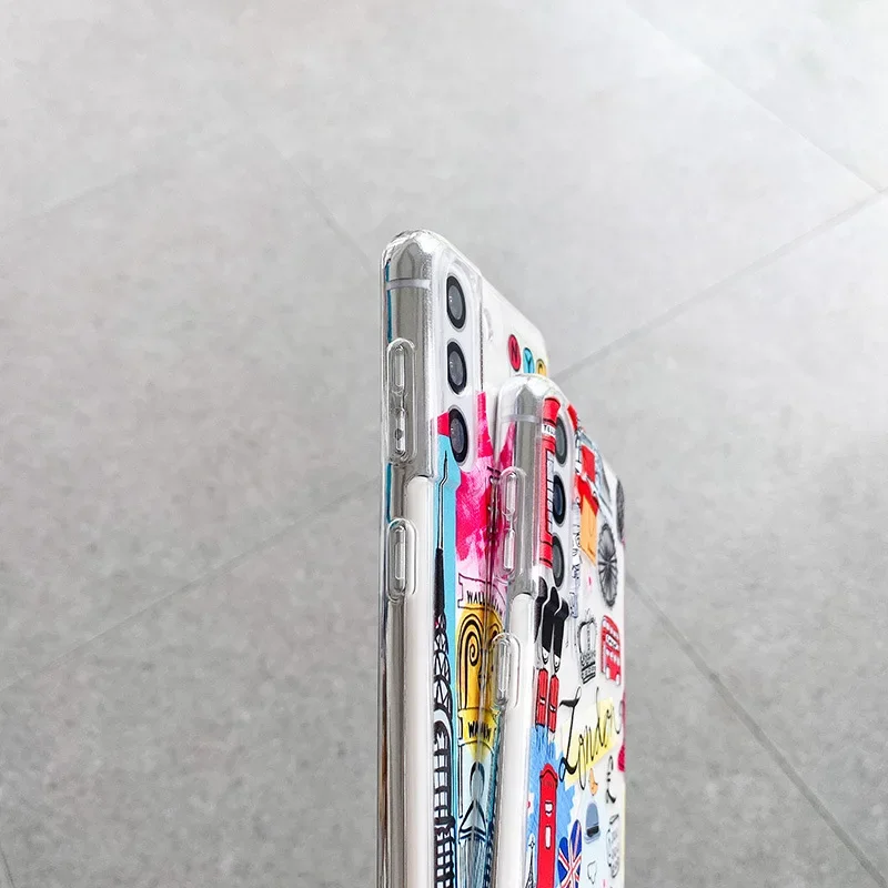 Funda trasera de TPU para Samsung Galaxy S23, S22, S21, S20 Ultra Plus FE 5G, A52S, A53, A73, A72, Note 20 - imagen 5