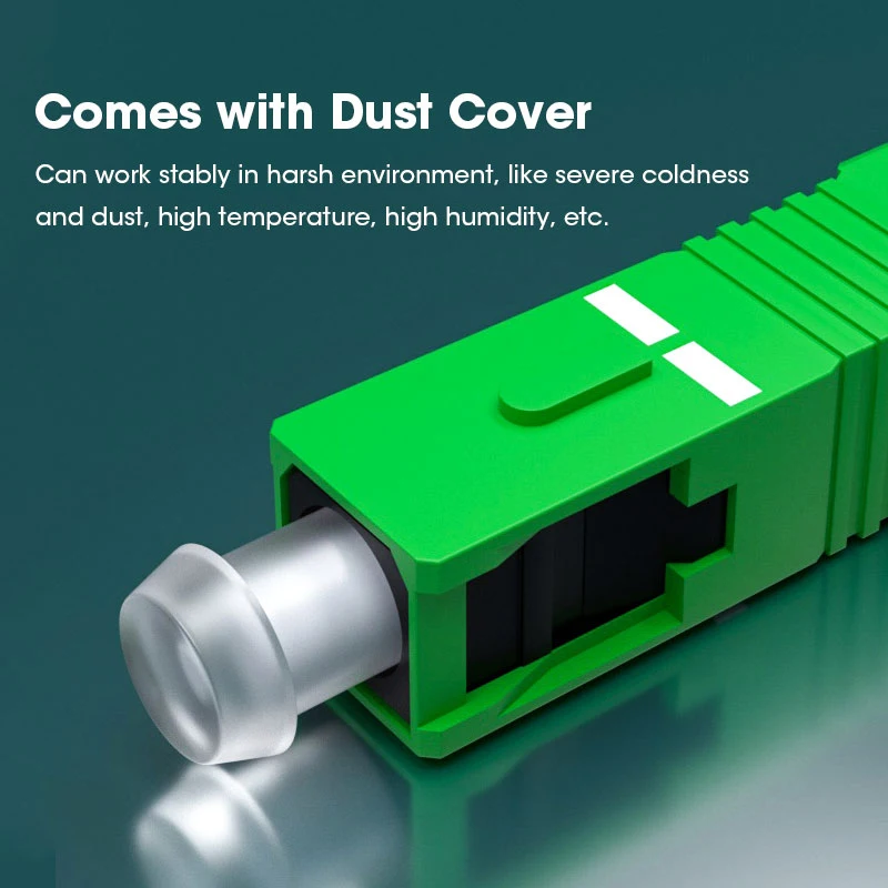 Conector rápido de fibra óptica HOOLNX, adaptador de conector rápido SC UPC APC monomodo para cable de fibra óptica SM FTTH de 9/125um - imagen 5