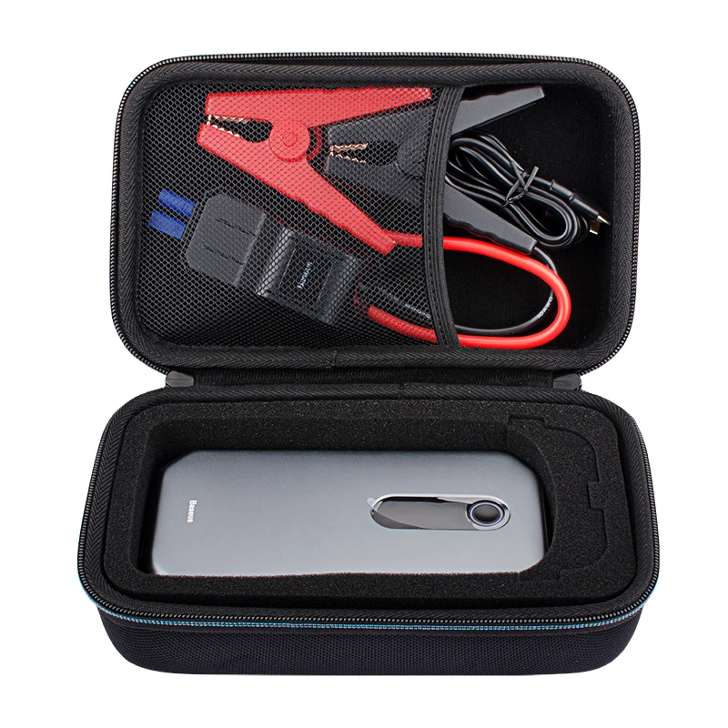 ZOPRORE Estuche De Viaje duro EVA para Baseus 12000mAh arrancador de batería de coche banco de energía 12V dispositivo de arranque automático 1000A batería de refuerzo de coche - imagen 2