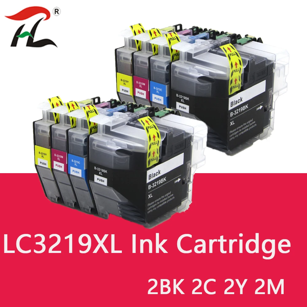 Cartucho de tinta para impresora Brother MFC-J5330DW, recambio de tinta Compatible con LC3219, LC3219XL, 3219xl, J5335DW, J5730DW, J5930DW, J6530DW, J6935DW, lc3217