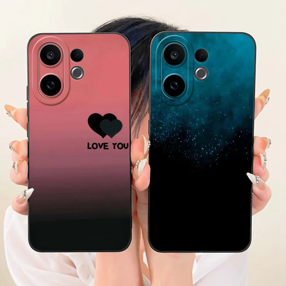 Funda de teléfono con estampado bonito para Vivo V60 / V60 Lite 4G 5G, fundas de silicona suave a prueba de golpes para Vivo V 60 V60lite, fundas para parachoques - imagen 4