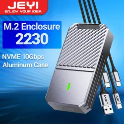 JEYI Caja SSD M.2 NVMe Externa USB 3.2 10Gbps