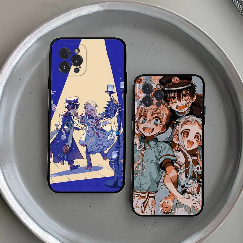 Funda de teléfono de Anime Hanako Kun con destino al baño para IPhone 17 16 15 14 11 12 13 Mini Pro XS Max Plus Funda Shell