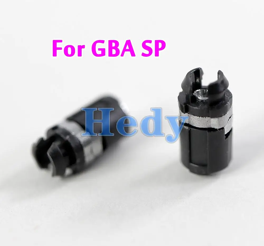100 Uds nueva bisagra de repuesto para consola Gameboy Advance SP para bisagra de husillo de eje giratorio GBA SP - imagen 2