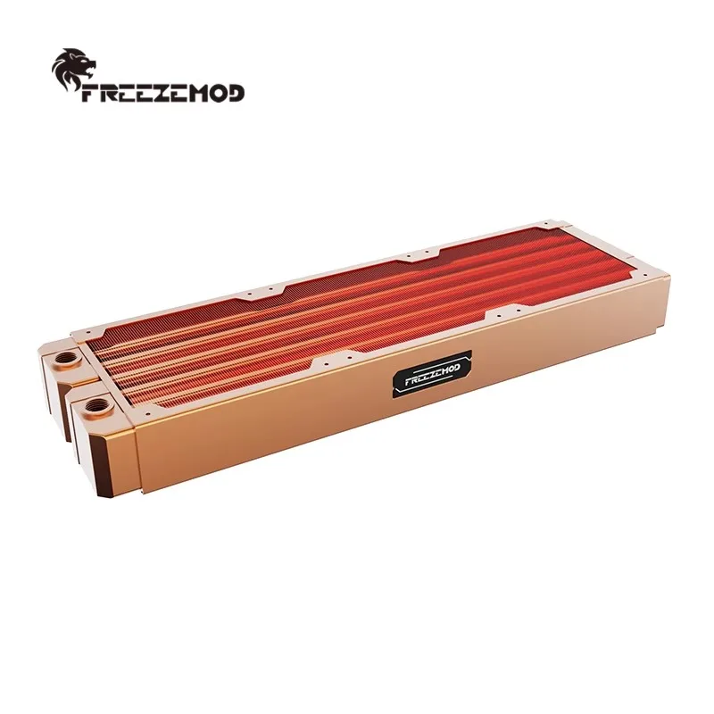 Radiador de refrigeración por agua de cobre rojo completo TSRP-ZT-360SC, intercambiador de calor Industrial TDP de doble capa de 45mm de espesor 750w, enfriador de agua 360 - imagen 4