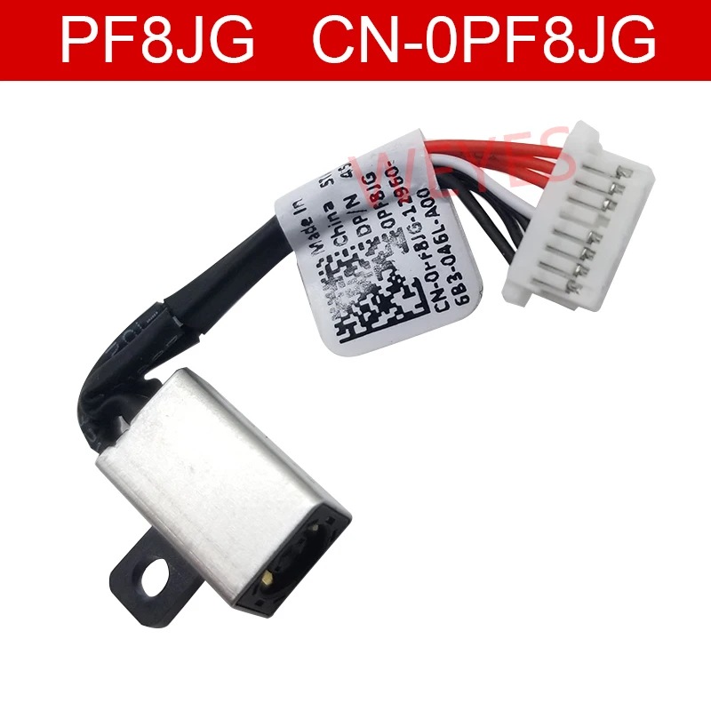 Cable de alimentación de CC para Dell Inspiron 1315, 5368, 5378, 5568, 0JDX1R, 450.01V012001, 450.07R03.0001, PF8JG, CN-0PF8JG, nuevo - imagen 2