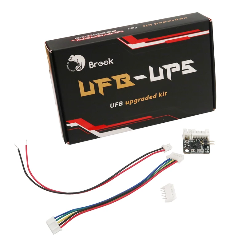 Brook UFB-UP5-tablero de lucha Universal Hitbox, Kit de actualización fighbox, PCB de tamaño pequeño, Compatible con conector de oblea PS5 incluido - imagen 2