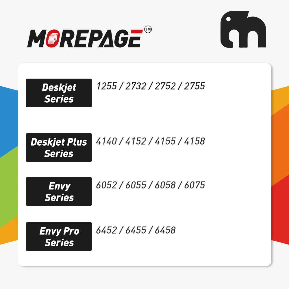 Reemplazo de cartucho de tinta 67XL para impresora HP 67XL Compatible Envy 4140 4152 4155 1225 2732 2752 2774 6052 6055 - imagen 3