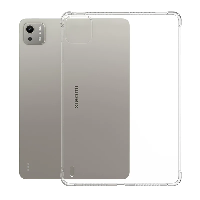 Airbags de TPU suave para Xiaomi Pad 7S Pro, funda transparente de 12,5 pulgadas 2025, funda trasera de silicona para tableta - imagen 5