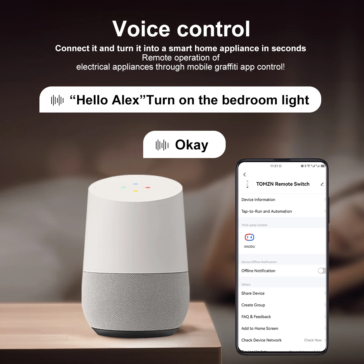 TOB9 63A 1P + N WIFI interruptor inteligente medidor de energía Kwh medición monitoreo temporizador relé MCB TUYA smartlife voltaje protección de corriente - imagen 5
