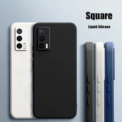 Funda Silicona Líquida VIVO iQOO Neo 5 Suave Cuadrada – Parejas