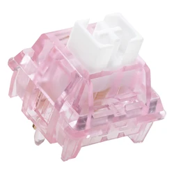 CIY Sakura Interruptor Lineal 37g – Teclado Mecánico Rosado Oro