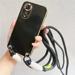 Funda cordon chapado para Huawei y Honor - Compatible con modelos