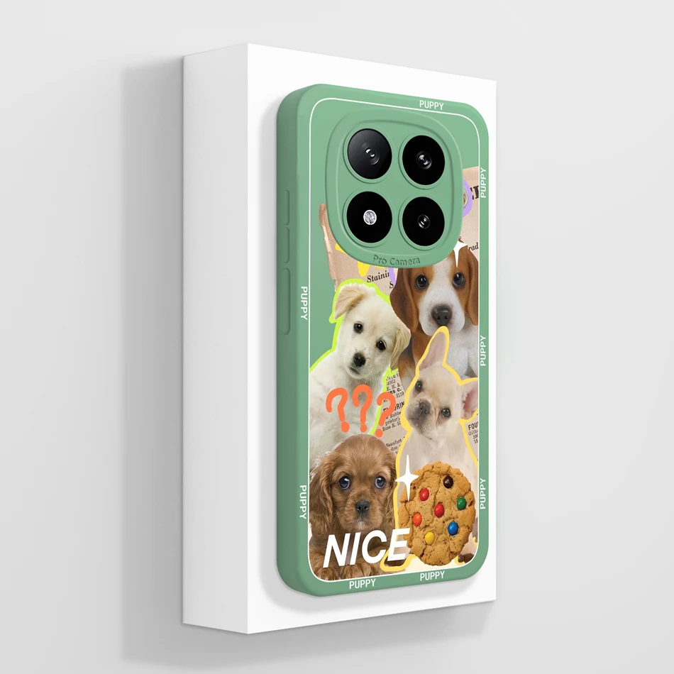 Para Poco X7 Pro funda pintura creativa silicona líquida suave funda trasera de alta calidad para Poco X 7 Pro X7Pro funda completa para teléfono - imagen 4