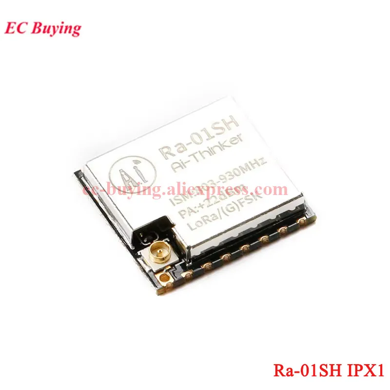10 uds/1 unidad SX1262 Ra-01SH -P LoRa RF WIFI módulo inalámbrico radiofrecuencia 803-930MHz 868MHz/915Mhz antena interfaz SPI Ra01SH - imagen 5