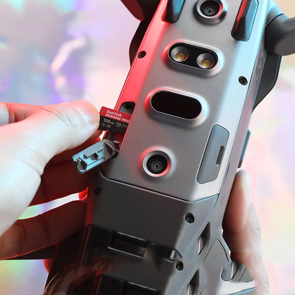 SanDisk-tarjeta de memoria Micro SD SDXC UHS-I, 512GB, 128GB, 64GB, U3, C10, V30, A2, 4K, Extreme PRO, adaptador de tarjeta Flash TF para DJI - imagen 4