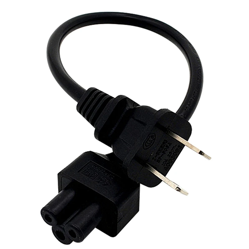 US 1-15P a C5 Japón Nema Plug 1-15P 2Pin a IEC320 C5 Cable de extensión de alimentación adaptador (enchufe de EE. UU.)