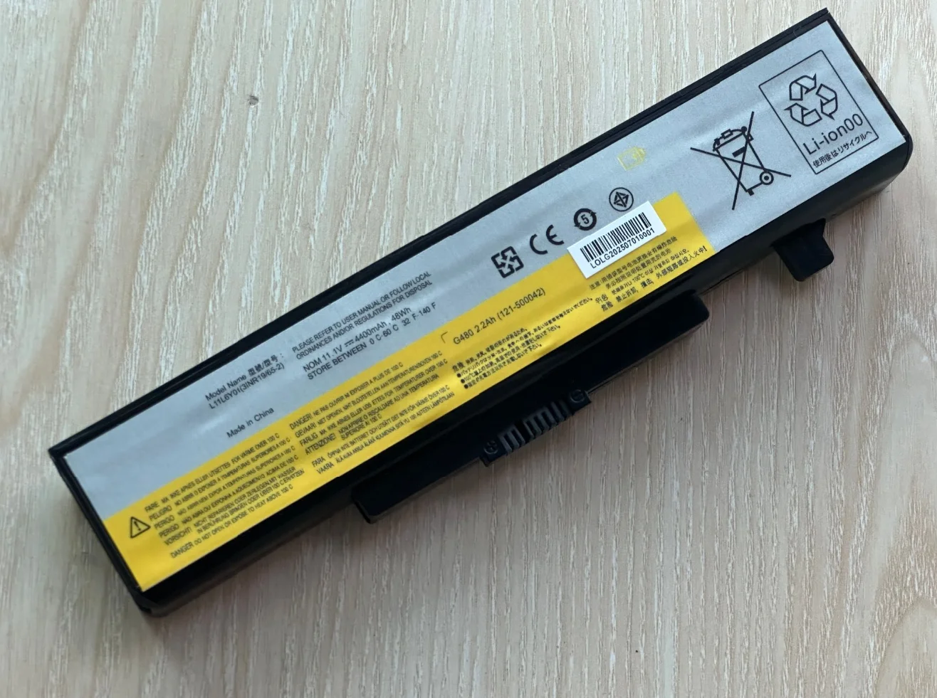 Batería Lenovo IdeaPad G580 G480 G500 Compatible Alta Capacidad - imagen 5