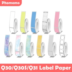 Etiquetas Térmicas Phomemo Q30 Q30S Q31 - 14x30mm Adhesivas