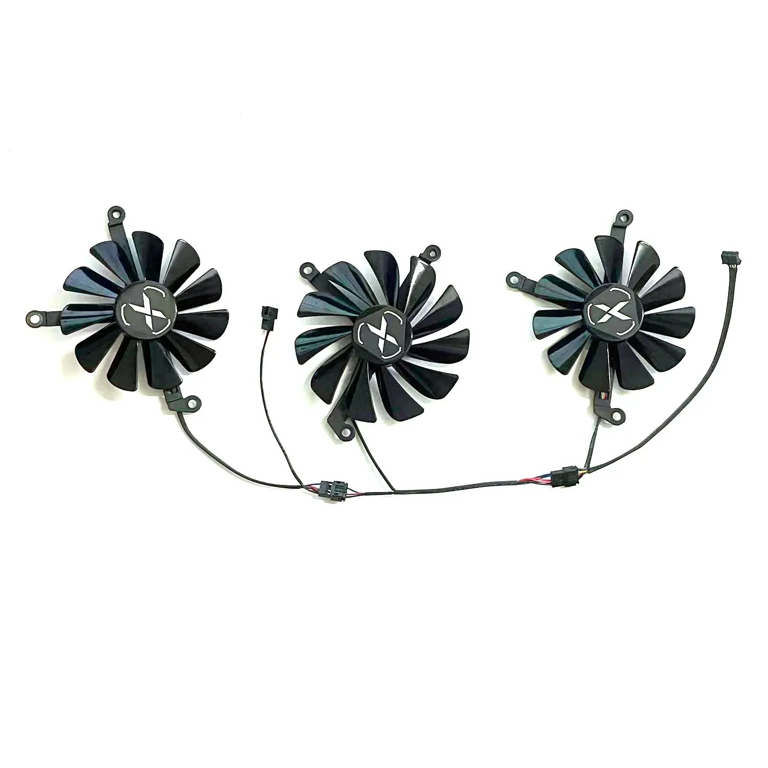 Nuevo ventilador GPU DIY 4PIN 95MM 85MM F1010U12S 4PIN DC 12V 0.45A adecuado para XFX RX6700 XT 12GB versión en el extranjero tarjeta gráfica OC