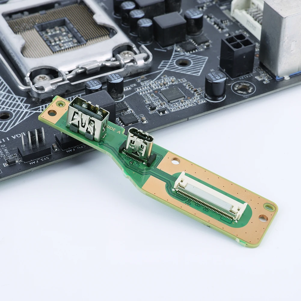 Para PS5 1200 Panel lateral de Host TYPE-C/TYPE-A tablero lateral de consola de juegos tablero lateral para consola de juegos PS5 piezas de reparación de placa PCB EDU-030 - imagen 2
