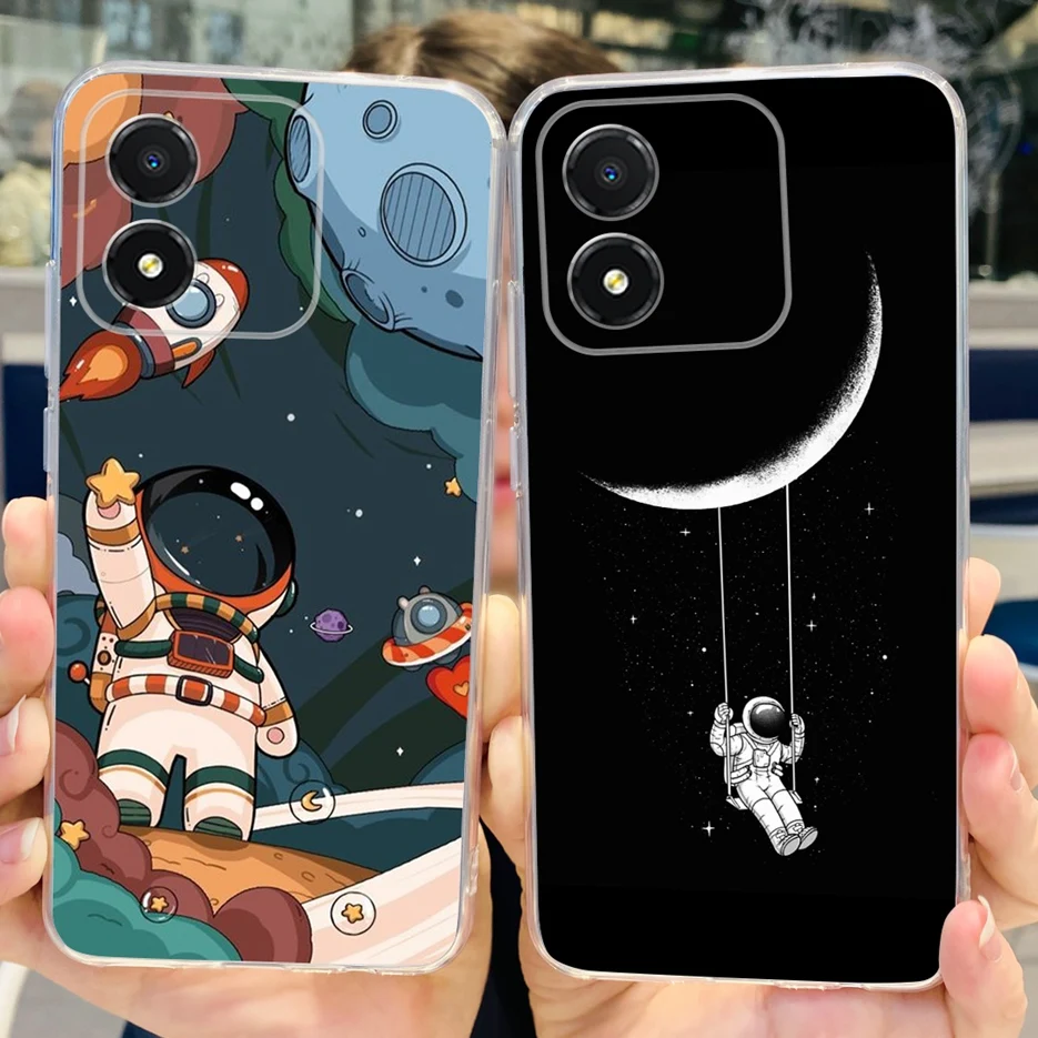 Para Honor X5 2023 funda nueva moda colorida funda pintada para HonorX5 Fundas de silicona suave funda de teléfono para Honor X5 X 5 bolsas - imagen 3