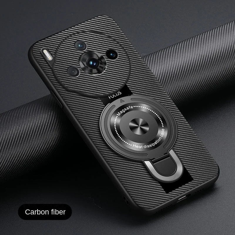 Para ZTE Nubia Z60S Pro Glitter espejo soporte magnético funda de silicona para Nubia Z70 Ultra Z60SPro cubierta suave a prueba de golpes - imagen 2