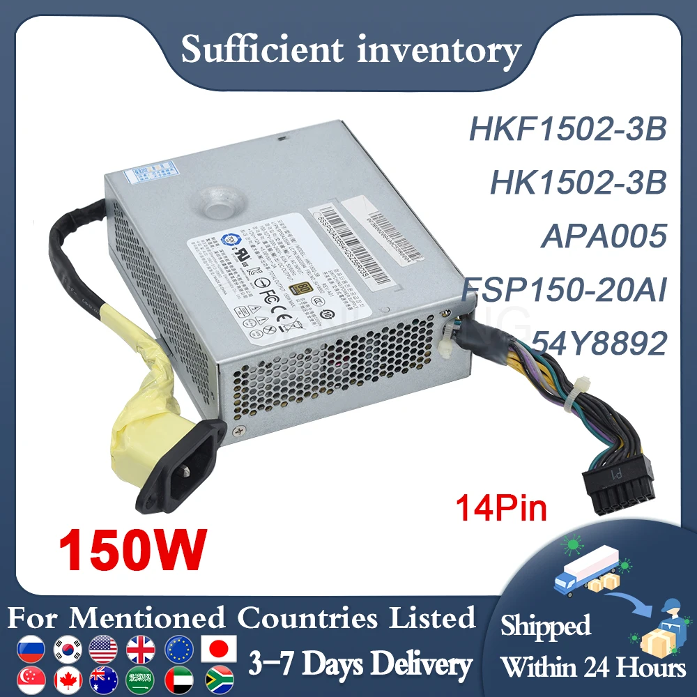 Original nuevo para Lenovo 510, 560, 700, 710, 720, M71z/72z, 150W, PSU, APA005, HKF1502-3B, FSP150-20AI, APA004, PS-2181-01, A, 54Y8892