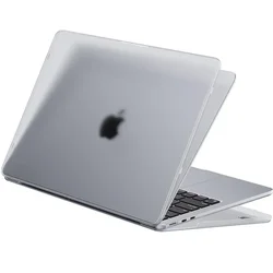 Funda mate transparente para MacBook Air 13,6/15 y Pro 13/14/16