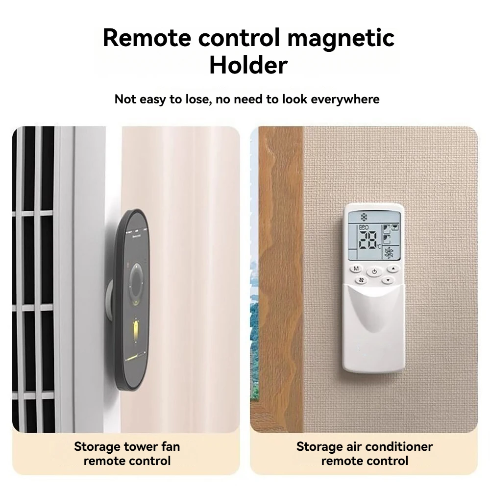 2025 nuevo almacenamiento pequeño soporte de Control remoto magnético montaje en pared adhesivo soporte de Control remoto TV soporte remoto hogar - imagen 3