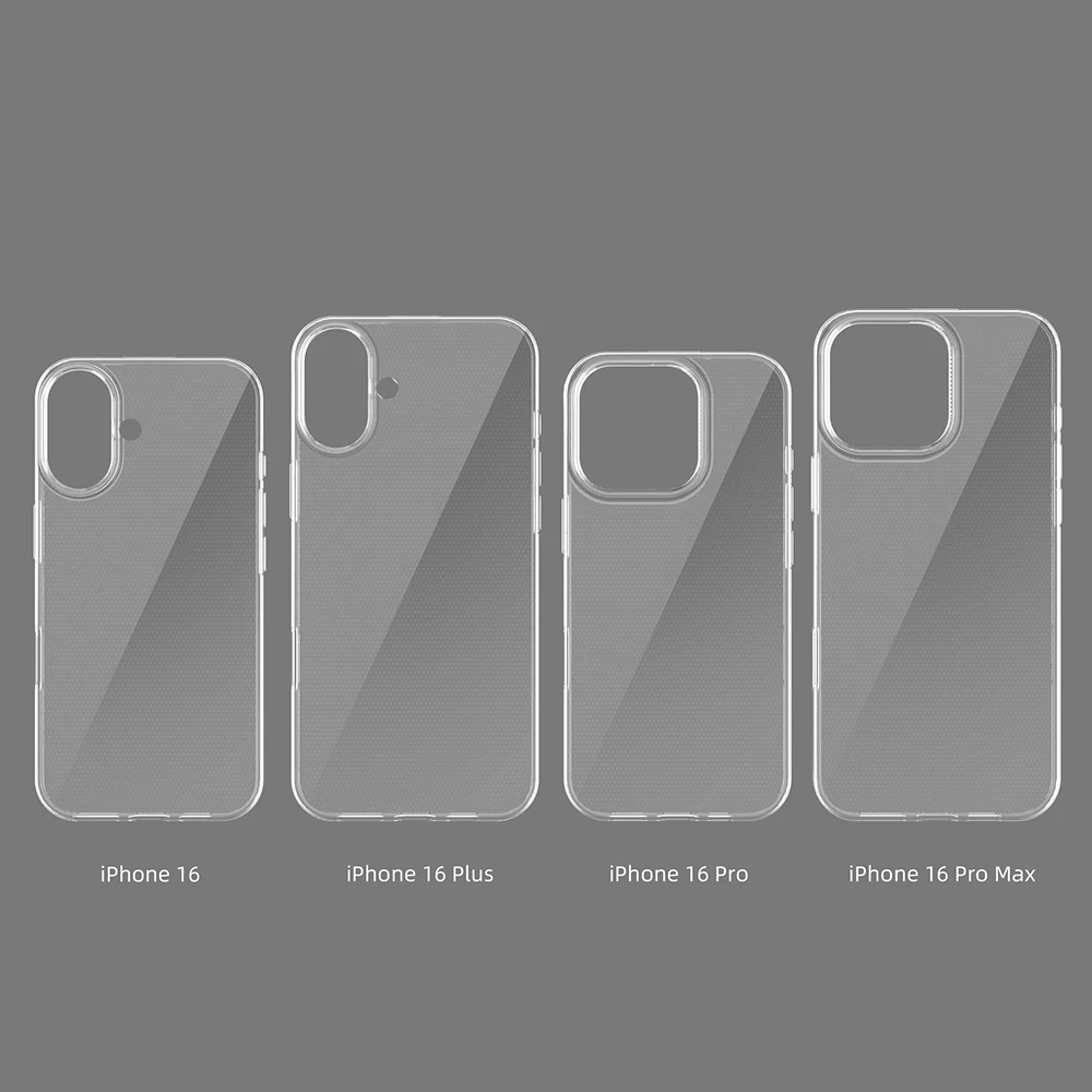 Clear Case For iPhone 16 Pro Max Soft TPU Silicon Cases For iPhone16 Pro Max 16 Plus Transparent Back Cover Capa - imagen 5