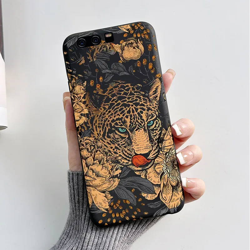 Funda para Huawei P10 P 10 Lite P10 Plus Funda de teléfono lindo gato dibujos animados cachorro perro suave TPU Capa Coque Funda para Huawei P10 Lite Plus - imagen 4
