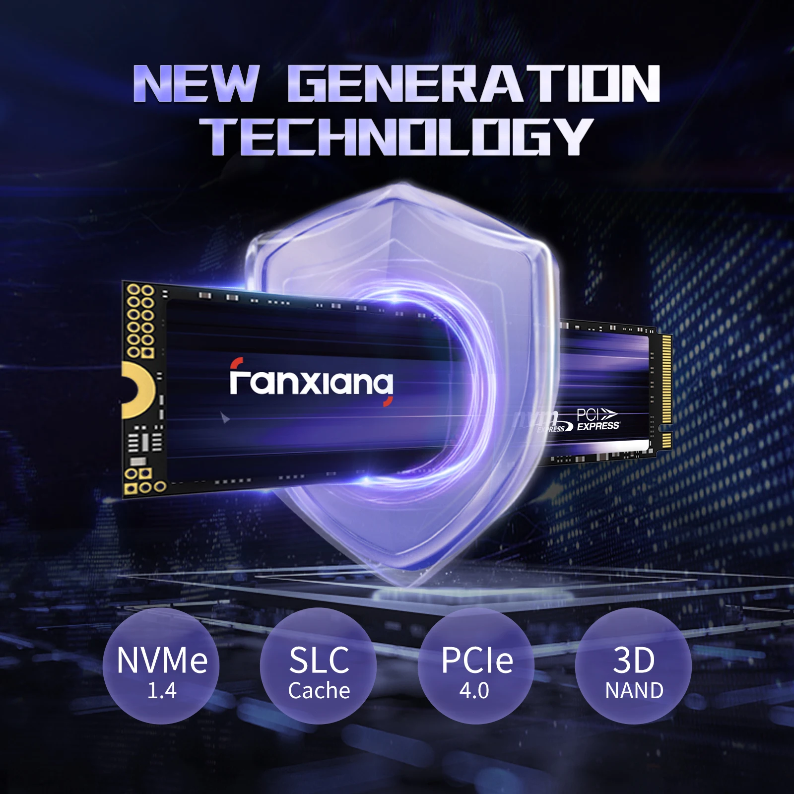Fanxiang S500Pro/S880 M.2 SSD 3500MB/7300MB/s 512GB 1TB 2TB 4TB PCIe3.0/4.0 M.2 NVMe unidad interna de estado sólido para ordenador portátil - imagen 4