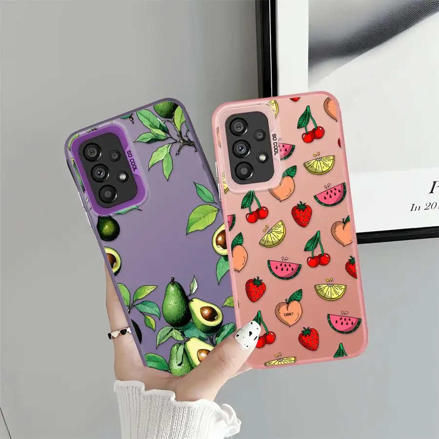 Back Phone Cover Case for Xiaomi Redmi A5 K60 10C 9C A1 A2 Plus 9T 12C 13C 14C Avocado Fruit - imagen 2