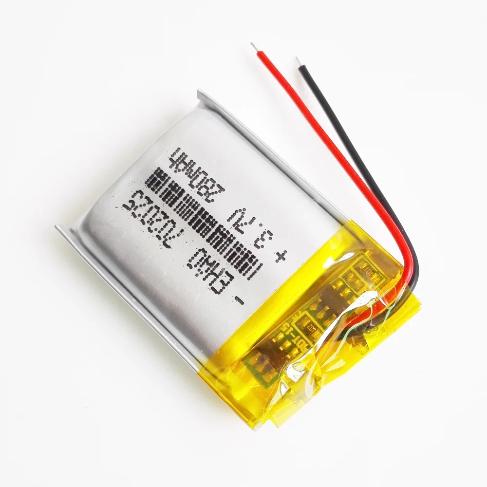 Batería recargable li-po de polímero de litio, 10 piezas, 702025, 3,7 V, 280mAh, para Mp3, GPS, Bluetooth, masajeador de auriculares, venta al por mayor - imagen 3