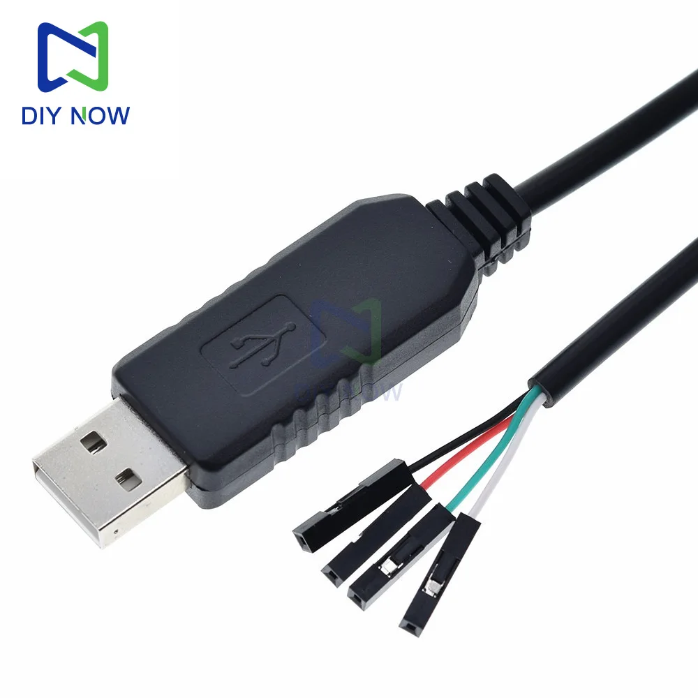 Cable de descarga CH340G USB 2,0 a adaptador serie TTL Cable de descarga para Arduino Raspberry Pi Windows 10/Mac OS X/Linux Cable de 1M - imagen 4