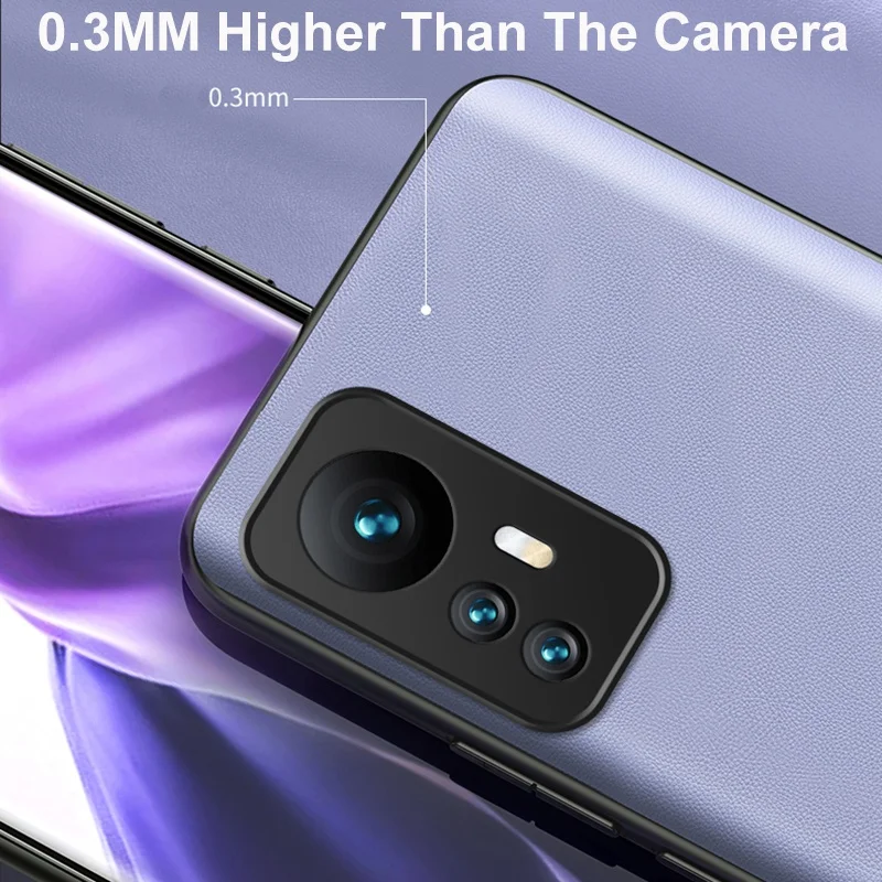 Funda de cuero PU de lujo para Xiaomi Mi 12T Pro 10T Lite 5G, Carcasa protectora de silicona mate para Xiaomi Mi 9T 10T 11T Pro - imagen 4