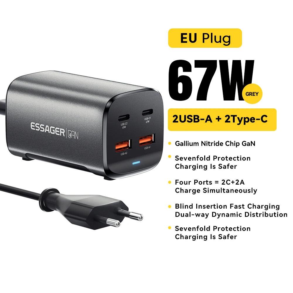 67W EU Plug