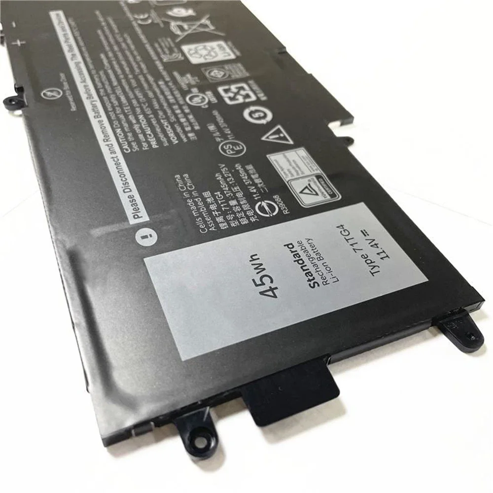 Batería para portátil 71TG4 725KY para Dell lattidude 7389 Latitude 5289 11,4 V 3940 mAh - imagen 3