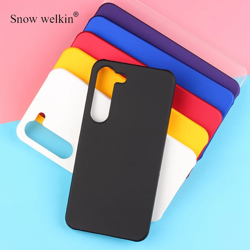 Funda de plástico duro mate para Samsung Galaxy S23 Plus, carcasa trasera ultrafina para PC - imagen 3