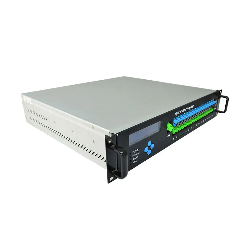 Amplificador EDFA profesional FTTH CATV 1550nm de 8 puertos 20/22dBm de alta potencia con transmisión óptica WDM al mejor precio al por mayor - imagen 5