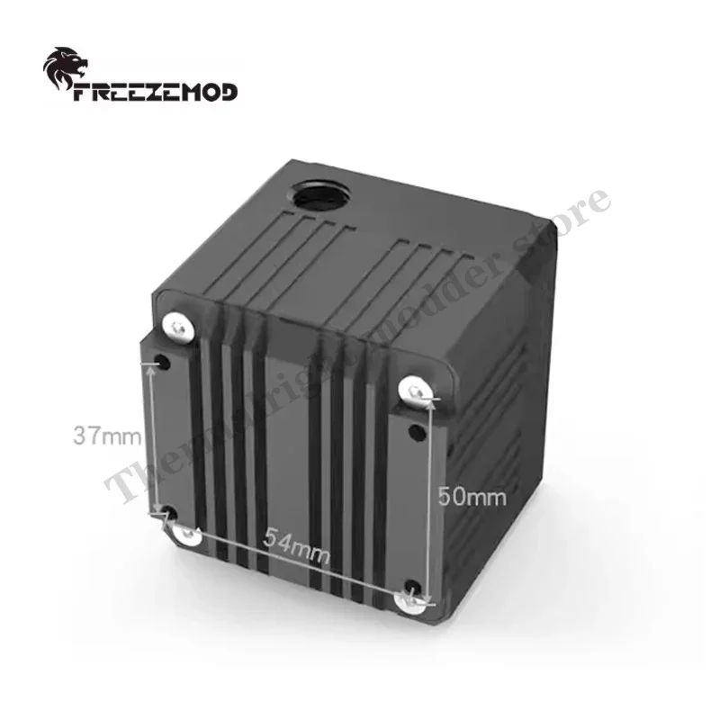 FREEZEMOD Bomba de agua de refrigeración líquida 650L/H PWM Control de velocidad Sistemas silenciosos para computadora Accesorio de PC PU-EG6 - imagen 4