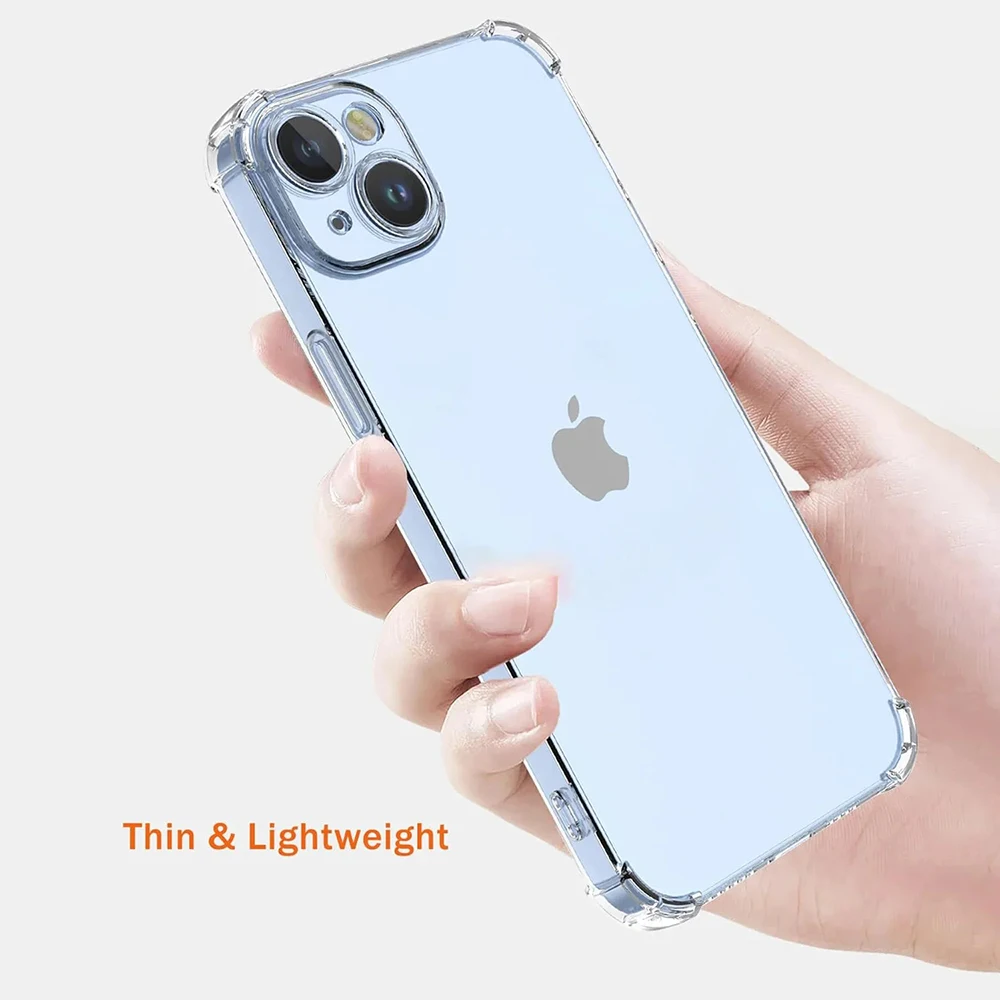 Funda suave de silicona a prueba de golpes para Redmi 13C 12C 10A 10C 9T Note 13 12S 11 11S 10 10S 9 9S 8 Pro Plus Pro + cubierta transparente - imagen 5