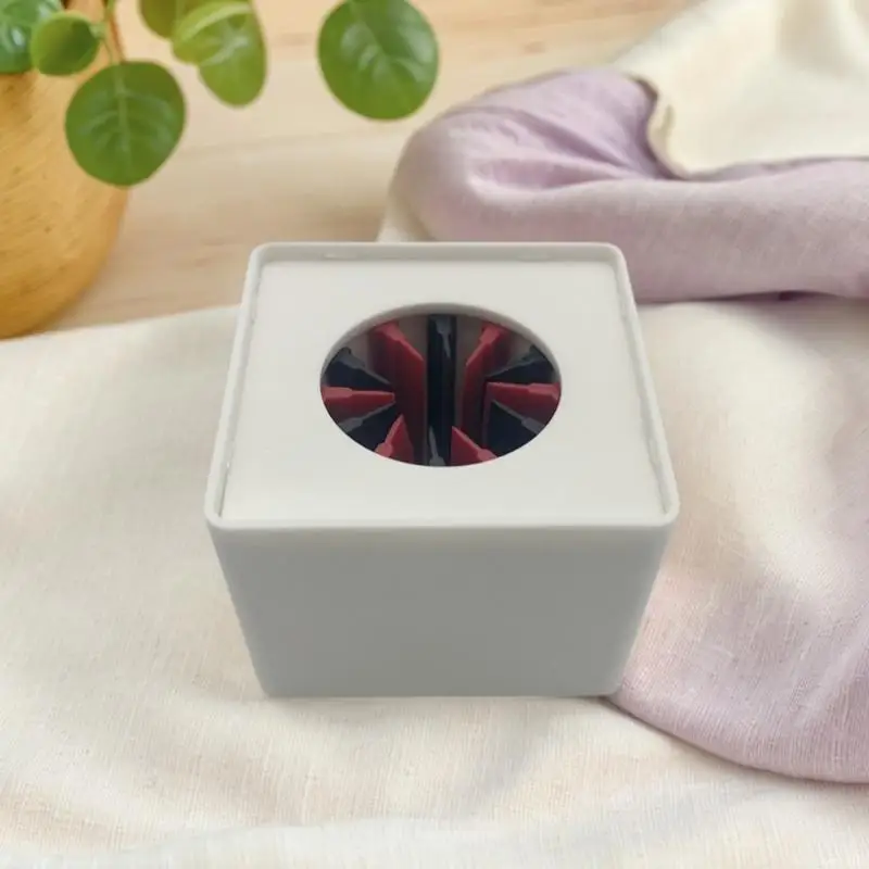 Y1UB intercambie estaciones bandera micrófono Square Cube ABS con relleno suave para micrófonos inalámbricos y grabadoras - imagen 5