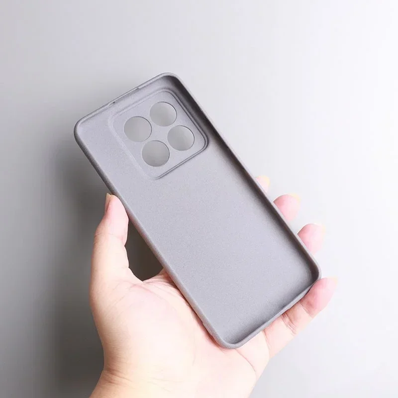 Funda ultrafina de TPU suave de arenisca para Xiaomi 15T Pro, fundas protectoras de lentes de silicona mate para parachoques Xiaomi 15T Pro - imagen 3