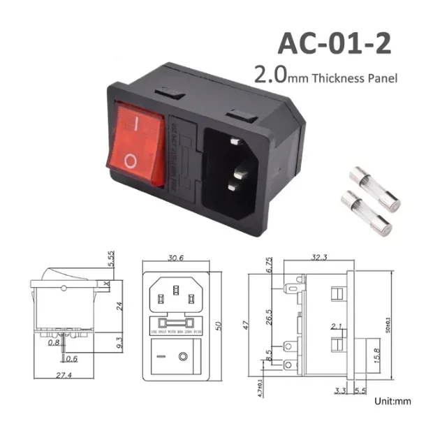 2.0mm AC-01-2