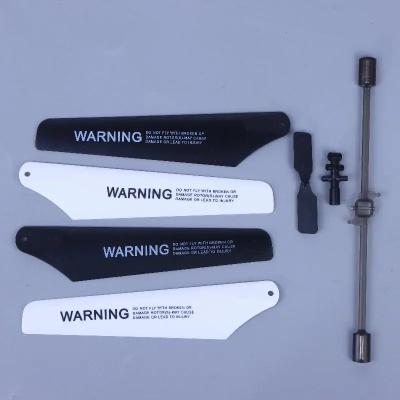1 Juego de piezas de repuesto RC para ventilador de hoja de viento SYMA S39, accesorios de hoja principal, hebilla de conexión, hoja trasera Flybar, modelo de juguete de helicóptero R/C - imagen 5