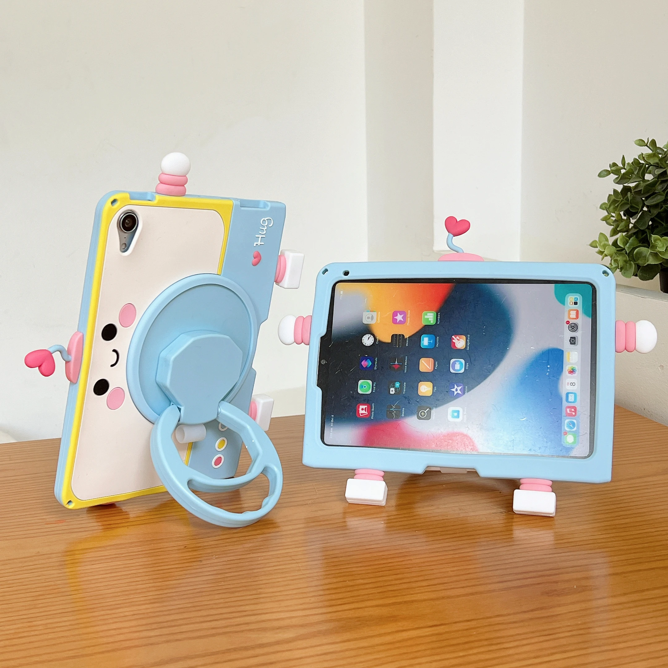 Funda bonita para niños para Huawei Honor Pad 9 (Tablet 9), 12,1 "X9 X8 Pro 11,5", Funda con soporte con mango giratorio 360 - imagen 2